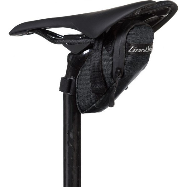 Alforje micro cache de peles de lagarto preta