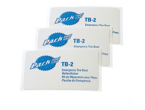 Park Tool TB-2 Lot de patchs d'urgence (3 unités)
