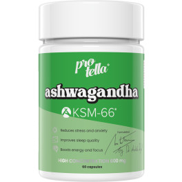 Protella Ashwagandha Ksm 66 600 mg 60 cápsulas
