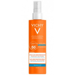 Vichy Capital Soleil Spray Spf50 200 ml Creme solar unissex