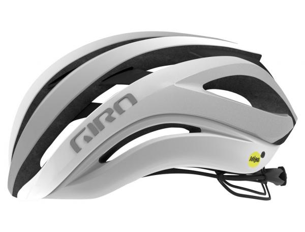 Giro Aether Mips Matte White / Silver M - Casco da ciclismo