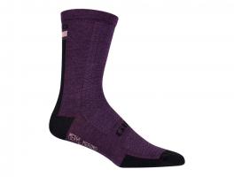 Giro Hrc + Merino Dusty Purple/black Xl - Calcetines