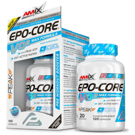 Amix Performance Epo-Core VO2 Max 120 cápsulas Pré-Treino Sem Cafeína Antioxidante
