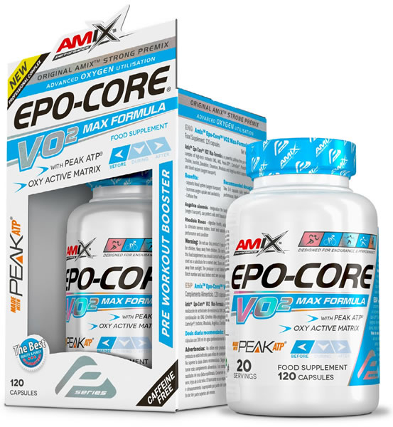 Amix Performance Epo-Core VO2 Max 120 caps Pre-Entreno Sin CafeÃ­na Antioxidante-image