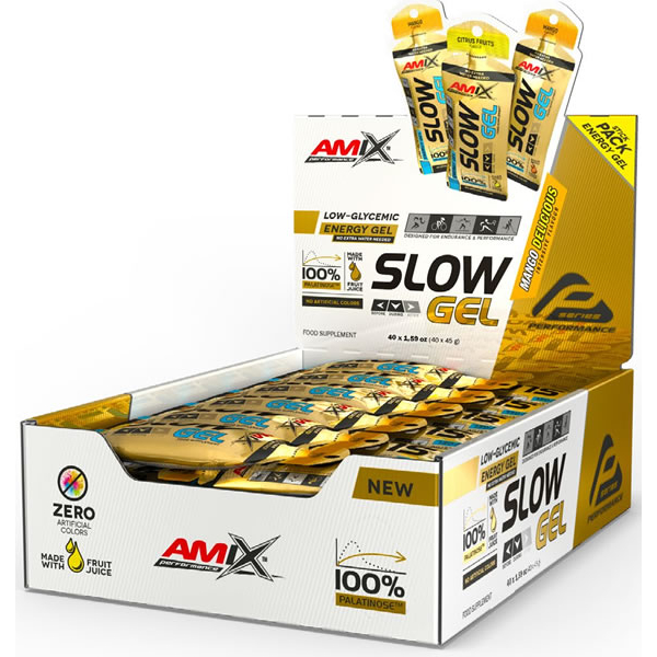 Amix Energy Gels Performance Slow Palatinose 40 Gele x 45 g