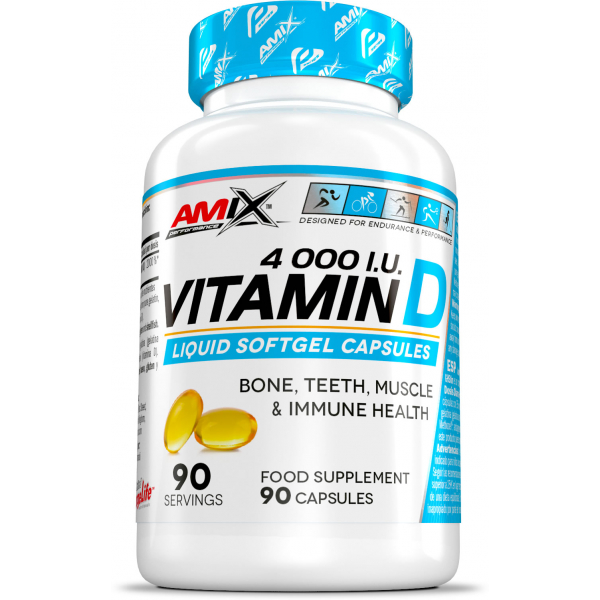 Amix Performance Vitamin D 4000 I.E. 90 Kapseln