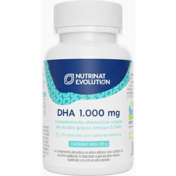 Nutrinat Evolution Dha 1000 mg 30 capsules