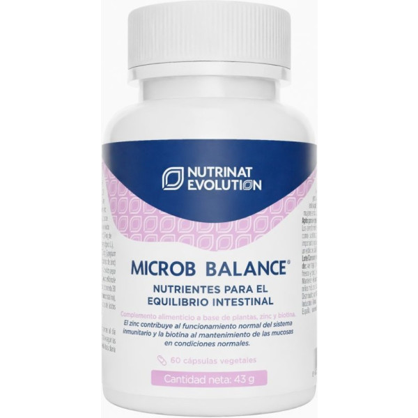 Nutrinat Evolution Microb Balance 60 gélules végétales