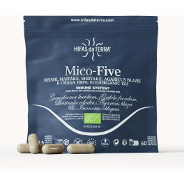 Hyphas Da Terra Mico-five+vit C Eco Doypack 60 Cápsulas