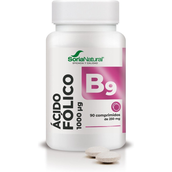Soria Natural Folsäure +b9 90 Tabletten