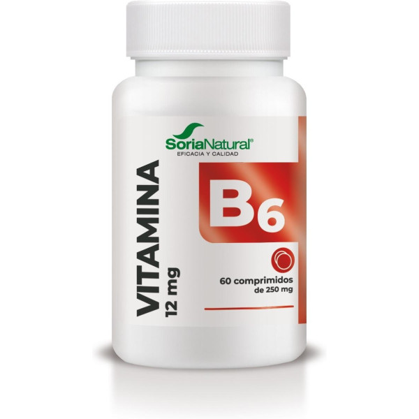 Soria Natuurlijke Vitamine B6 60 Comp