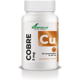 Soria Natural Copper 60 Tabletten mit verzögerter Freisetzung