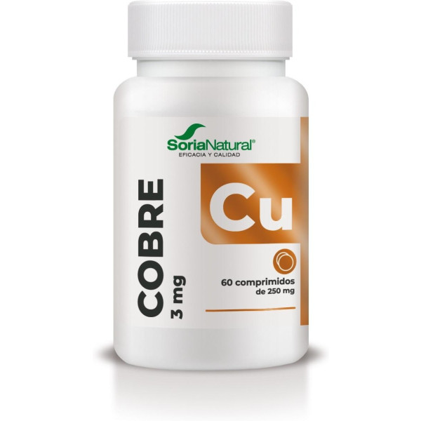 Soria Natural Copper 60 Tabletten mit verzögerter Freisetzung