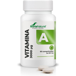 Soria Natural Vitamin A 60 Comp