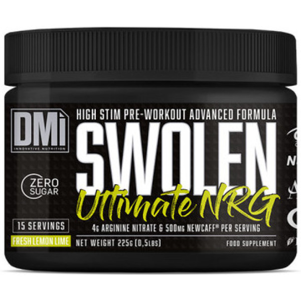 Dmi Nutrition Swolen Ultimate Nrg (high Stim Pre-workout) 225 Gr