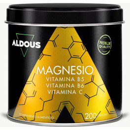 Aldous Bio Magnesiumcitrat 1340 mg + Vitamin C 45 mg pro Tagesdosis, 120 Gummies