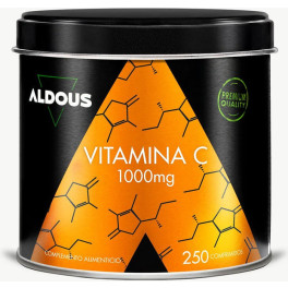 Aldous Bio Vitamin C 1000 mg Pure 250 Tabletten