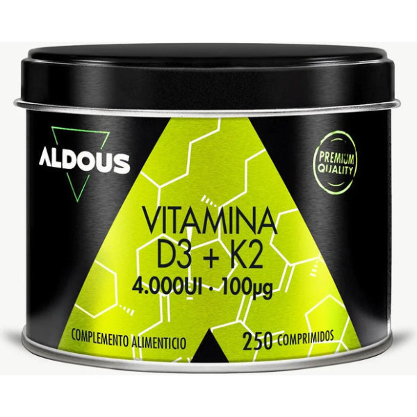 Aldous Bio Vitamina D3 + K2 250 Comp