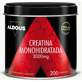 Aldous Bio Creatina Monohidratada 3000 Mg 200 Comp