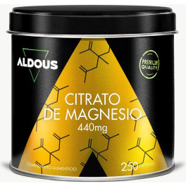 Aldous Bio Magnesiumcitraat 250 Capsules