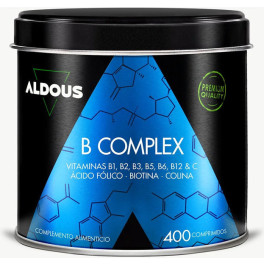 Aldous Bio Complexo de Vitamina B + Vitamina C 400 Comp
