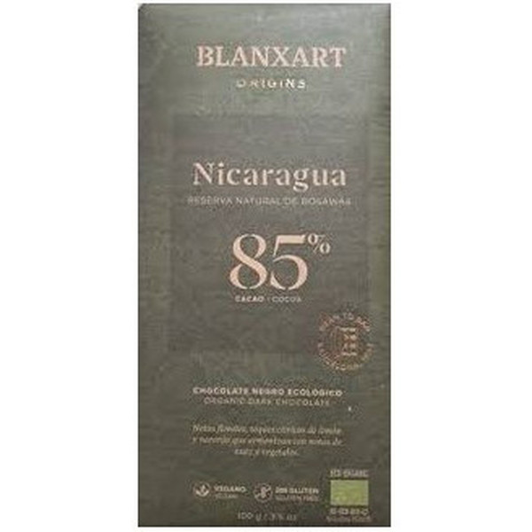 Blanxart Cioccolato Fondente 85% Nicaragua 100 Gr Eco