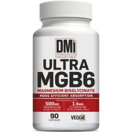 Dmi Nutrition Ultra Mgb6 (magnesium Bisglycinate - 500 Mg/cap) 90 Cap