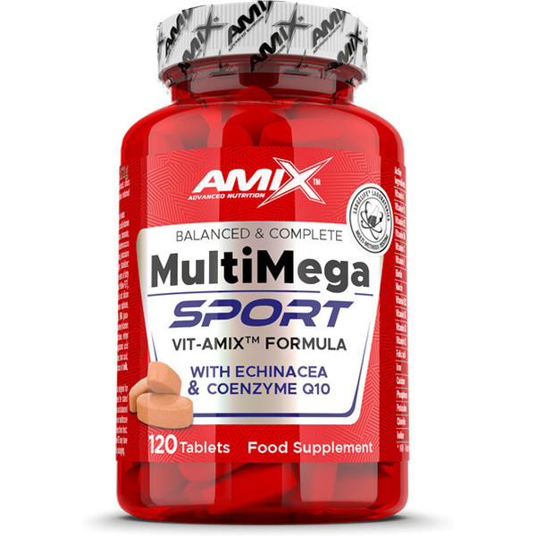 Amix Multi Mega Stack 120 tabletten (Multivitamine) - Geeft energie en verbetert fysieke prestaties