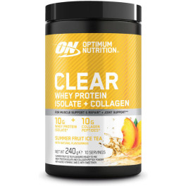 Optimum Nutrition Clear Whey + Collagen 240 Gr