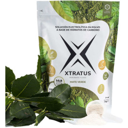 Xtratus Mate Verde Cafeína Natural 200 - Bebida Deportiva en con Cafeina Natural de Absorción Lenta de Mate Verde. Con Hidratos de Carbono ratio 1:0,8 y Electrolitos. Para Hidratacion y Rendimiento Deportivo prolongado.