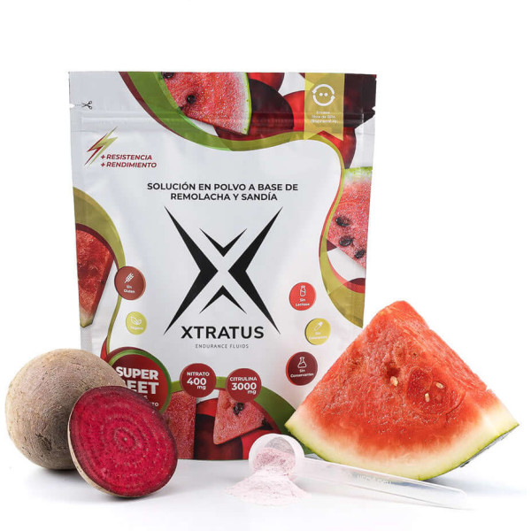 Suplemento Pré-Treino Xtratus Endurance Super Beterraba com Nitrato e Citrulina 300 gr