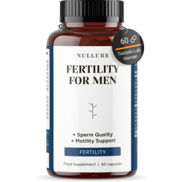 Nullure Suplemento Fertilidad Masculina Con L-carnitina. Coq10 Y L-arginina ? Recuento Y Motilidad Espermática 60 Caps