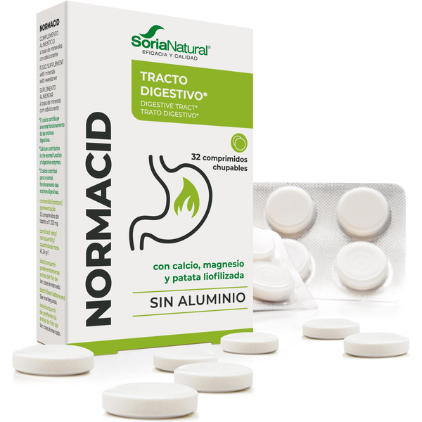 Soria Natural Normacid Agrumes 32 Comp X 1250 Mg