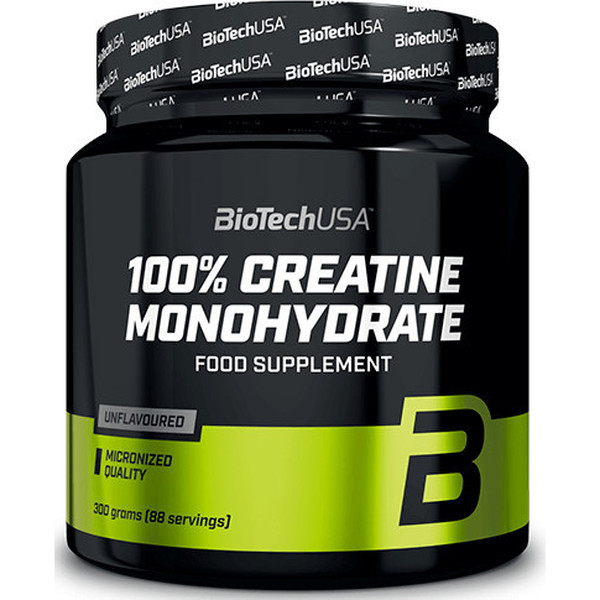 BioTechUSA 100% Monohydrate de Créatine Micronisée 300 gr