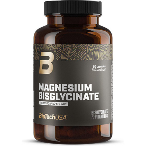 Biotech USA Magnesiumbisglycinat 90 Kapseln