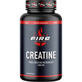Fire Nutrition Creatine Pure 1000 Mg 60 Caps