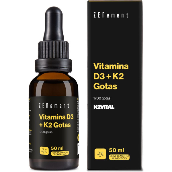 Zenement Vitamina D3 + K2 Gocce K2 Vital 50 Ml