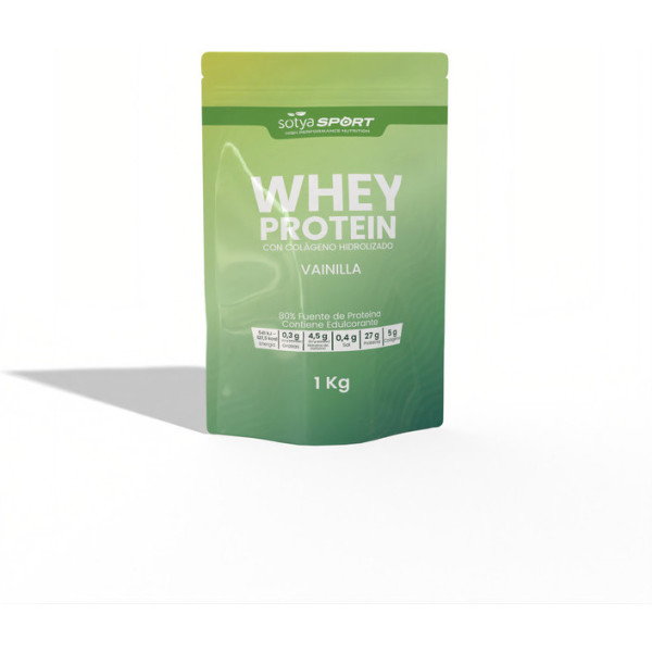 Sotya Sport Proteina Whey 100% Vainilla 1 Kg