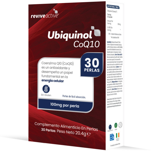 Revive Ubiquinol Q10 100 mg 30 cápsulas