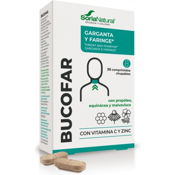 Soria Naturel Naturalbucofar 36 Comp