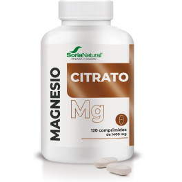 Soria Natürliches Magnesiumcitrat 120 Tabletten