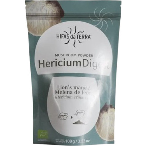 Hyphae Da Terra Hericium Digest Superalimento em Pó Orgânico 100 G