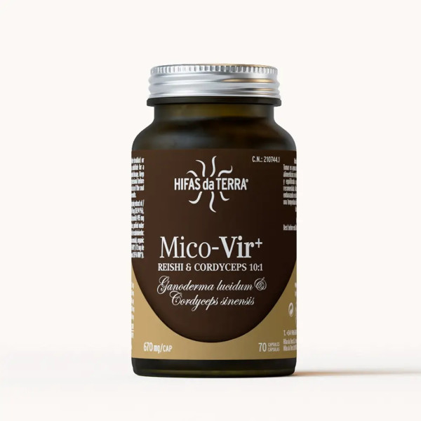 Hifas Da Terra Mico-vir (Reishi-Cordyceps) 70 Kapseln
