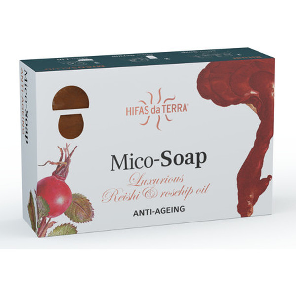 Sapone Reishi Hifas Da Terra e olio di rosa canina biologico