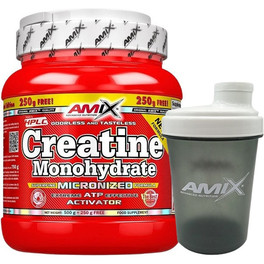 Amix Créatine Monohydrate 500 grammes + 250 grammes + Multi Mega Stack 30 comprimés Pack CADEAU