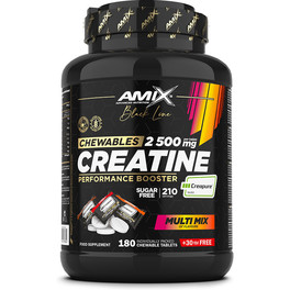 Amix Black Line Creatina Masticable 210 Tabl