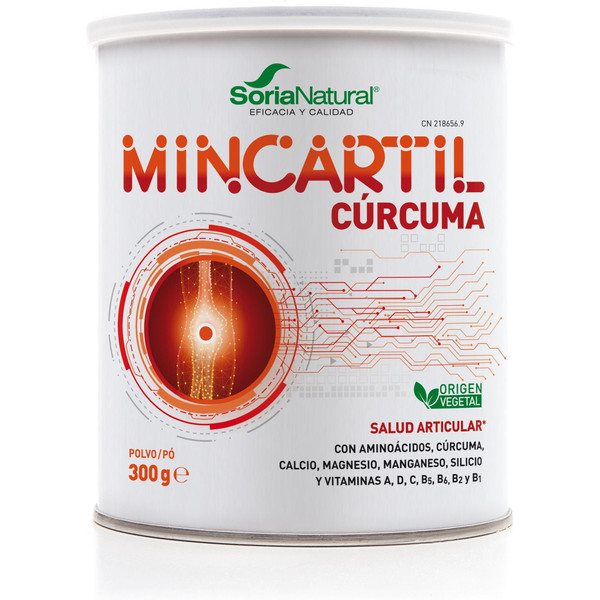 Soria Natural Mincartil Curcuma 300 Gr