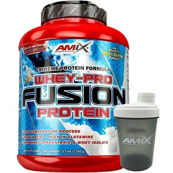 CADEAU Pack Amix Whey Pure Fusion 2,3 Kg + Flacon Performance 600 Ml + Amix Shaker 500 Ml
