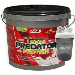 Pack REGALO Amix Predator Protein 4 Kg + Shaker - Mezclador 500 ML