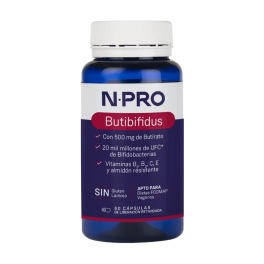 Npro Butibifidusbiota Colon Flora Intestinal 60 Cápsulas